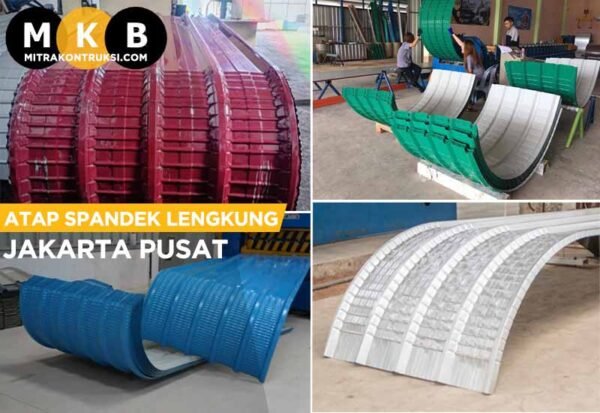 Harga Atap Spandek Lengkung Jakarta Pusat Jual Atap Sni