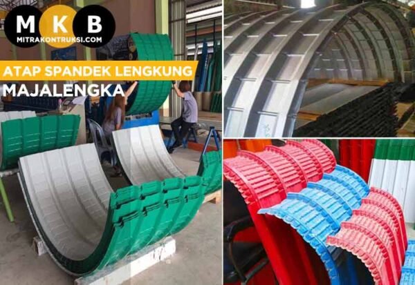 Harga Atap Spandek Lengkung Majalengka Jual Atap Sni