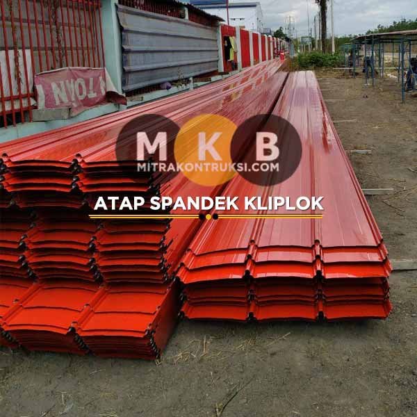 Harga Atap Spandek Kliplok Garut Jual Per Lembar