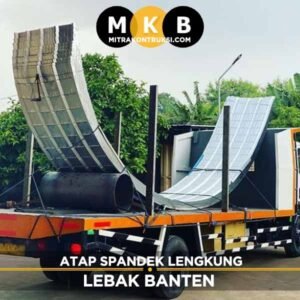 harga atap spandek lengkung Lebak Banten