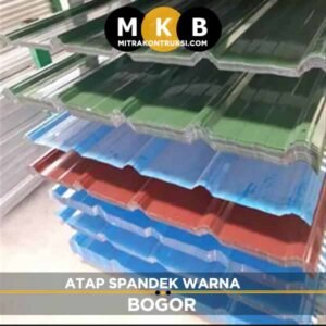 harga atap spandek warna Bogor