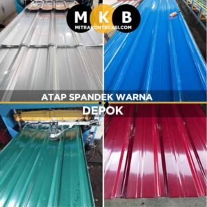 harga atap spandek warna Depok