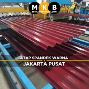 harga atap spandek warna Jakarta Pusat