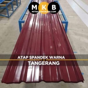 harga atap spandek warna Tangerang